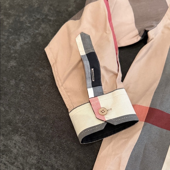 Ravalli kids Button Down Shirt - Beige, Red, Black - Picture 3 of 6